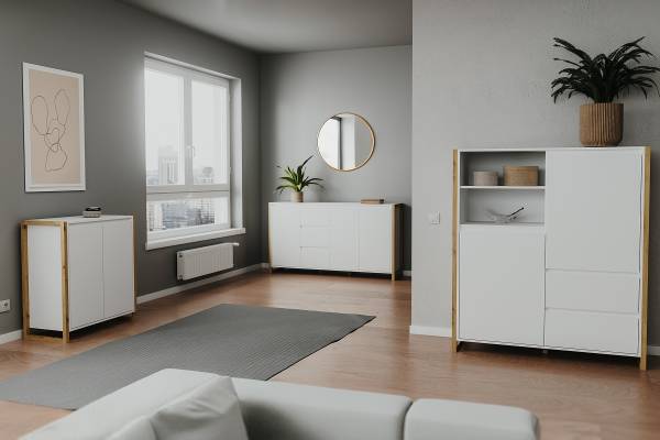 Credenza Denville Bianco