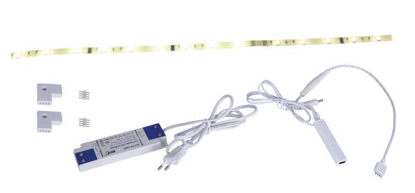 LED-Einbauleuchte Stripe Typ C ABS - 1-flammig