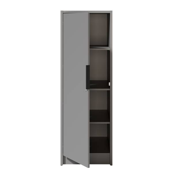 Hauswirtschaftsraum SOCAMA Set H Matt Grau - Höhe: 220 cm