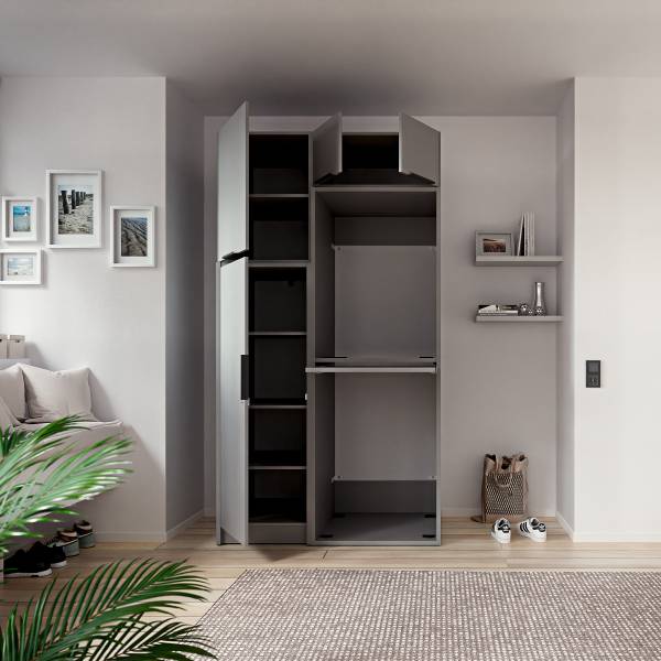 Set de buanderie SOCAMA I Gris mat