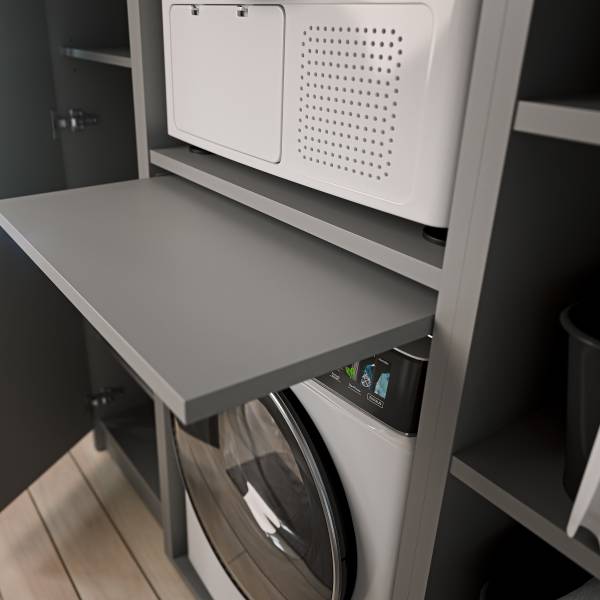 Set de buanderie SOCAMA I Gris mat