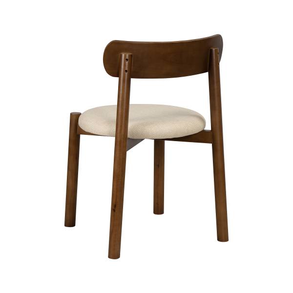 Esszimmerstuhl TARO 2er-Set Beige / Braun