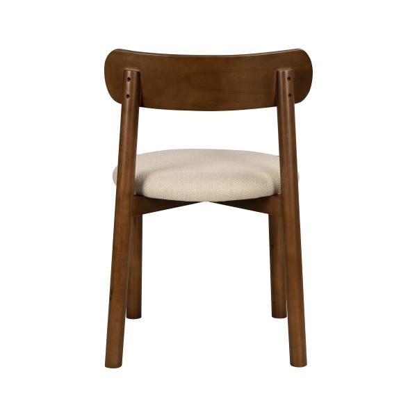 Esszimmerstuhl TARO 2er-Set Beige / Braun