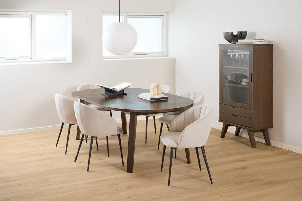 Armlehnenstuhl Binduo Beige
