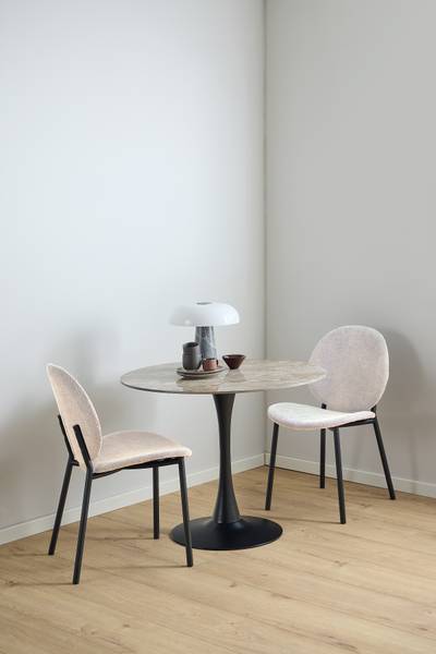 Esszimmerstuhl Buture 2er-Set Beige