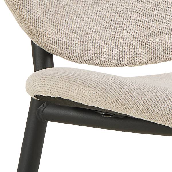 Esszimmerstuhl Buture 2er-Set Beige