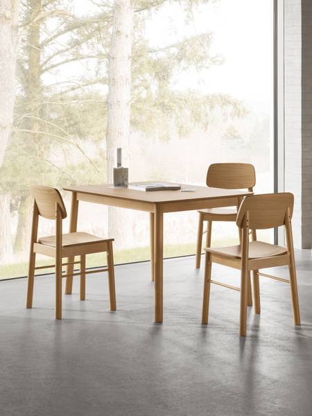 Esstisch Anggai Holz - Massivholz - 120 x 75 x 80 cm