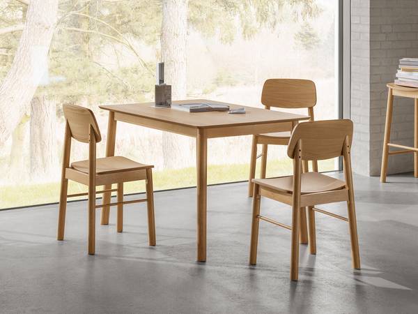 Esstisch Anggai Holz - Massivholz - 120 x 75 x 80 cm