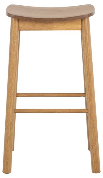 Barhocker Anggai 2er-Set Holz - Massivholz - 44 x 77 x 40 cm