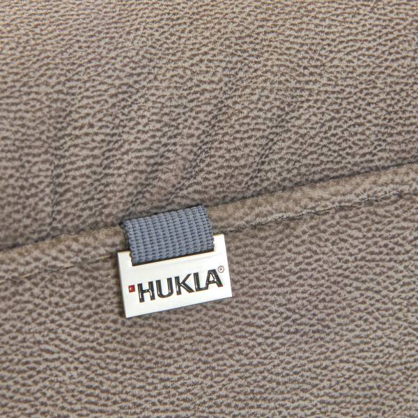 Fauteuil relax Hukla RV44 Marron - Gris - Microfibre - 72 x 109 x 82 cm