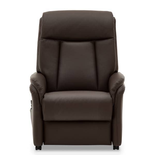 Relaxsessel Hukla INN Braun - Pigmentiertes Leder - 80 x 107 x 84 cm