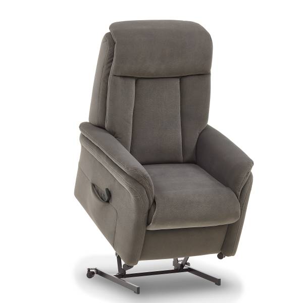 Relaxsessel Hukla Taufkirchen Grau - Microfaser - 74 x 107 x 84 cm