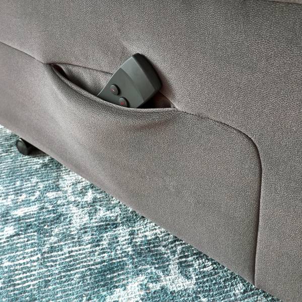 Relaxsessel Hukla Taufkirchen Grau - Microfaser - 74 x 107 x 84 cm