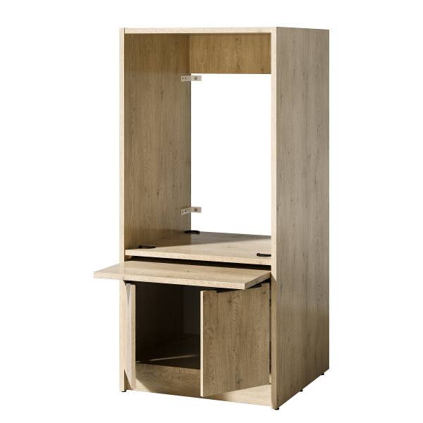 Set voor wasruimte SOCAMA G lichte eikenhouten look - Hoogte: 220 cm