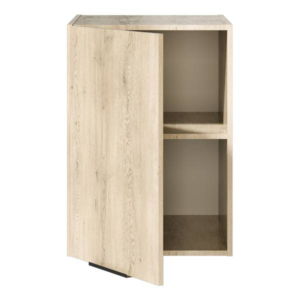 Set voor wasruimte SOCAMA G lichte eikenhouten look - Hoogte: 220 cm