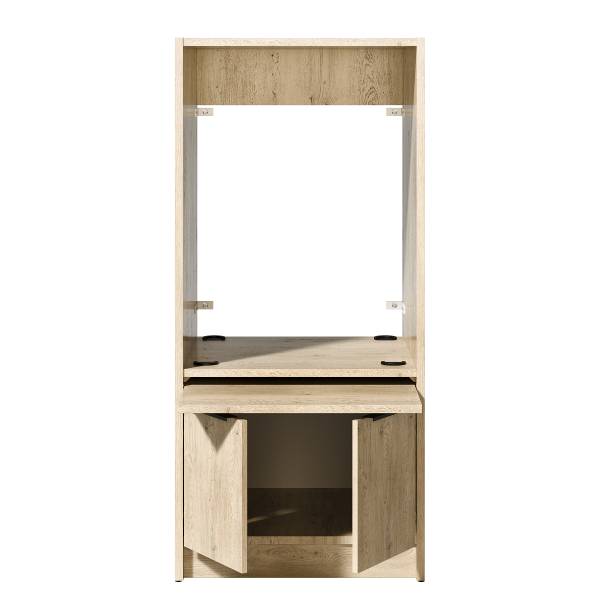 Set voor wasruimte SOCAMA G lichte eikenhouten look - Hoogte: 220 cm