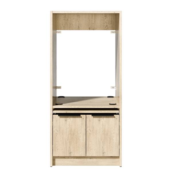 Set voor wasruimte SOCAMA G lichte eikenhouten look - Hoogte: 220 cm