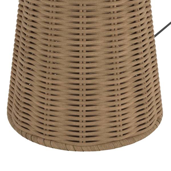 Lampada da tavolo Molto Rattan - 1 punto luce