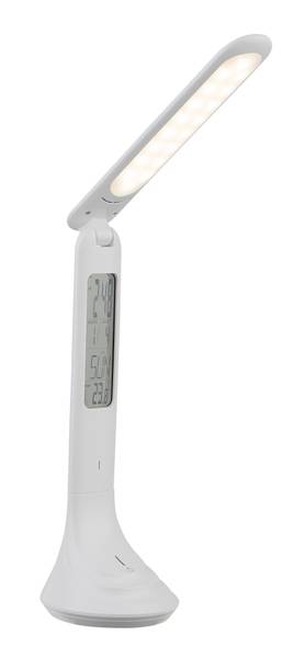 LED-Tischleuchte Tyrell Acrylglas - 1-flammig - Weiß