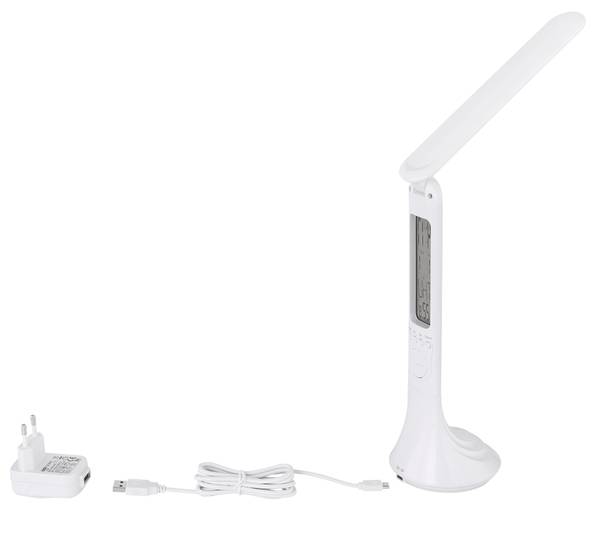 LED-Tischleuchte Tyrell Acrylglas - 1-flammig - Weiß