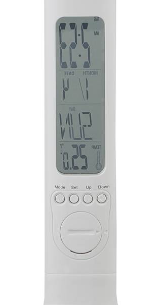 LED-Tischleuchte Tyrell Acrylglas - 1-flammig - Weiß