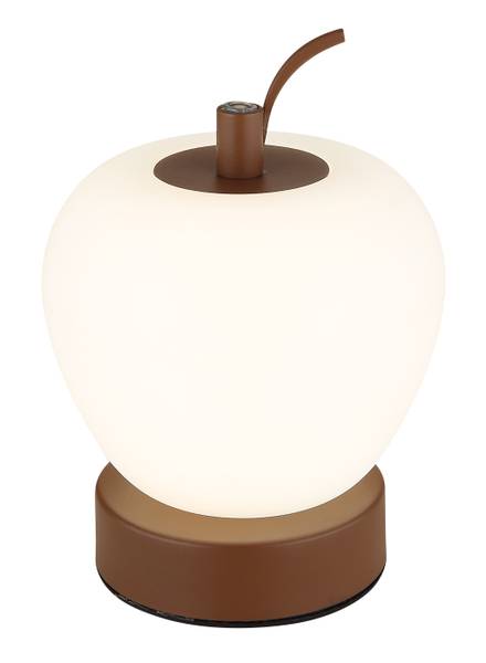 LED-tafellamp Evalina acrylglas/ijzer - 1-lichts