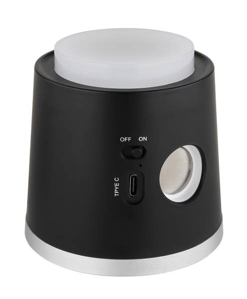 Lampada da parete LED Meeya Vetro acrilico - 1 punto luce - Nero