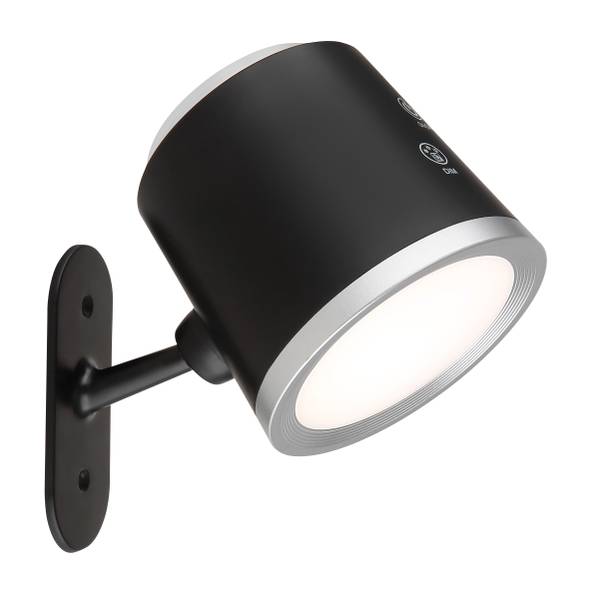 Lampada da parete LED Meeya Vetro acrilico - 1 punto luce - Nero