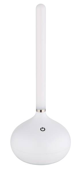 Lampada da tavolo LED Turner Vetro acrilico - 1 punto luce - Bianco
