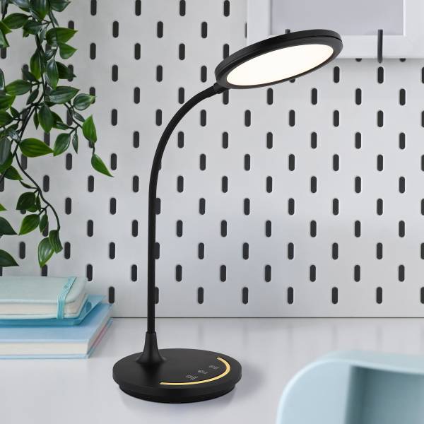 Lampe de table LED Kenny Verre acrylique - 1 ampoule