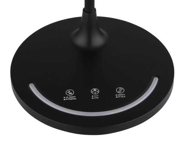 Lampe de table LED Kenny Verre acrylique - 1 ampoule