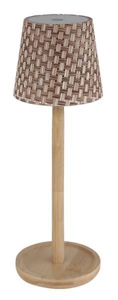 Lampada da tavolo LED Rids Vetro acrilico / Bambù massello - 1 punto luce