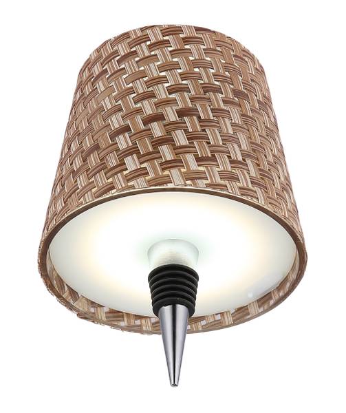 Lampada da tavolo LED Rids Vetro acrilico / Bambù massello - 1 punto luce