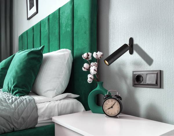 Lampada da tavolo LED Andra Vetro acrilico / Ferro - 1 punti luce