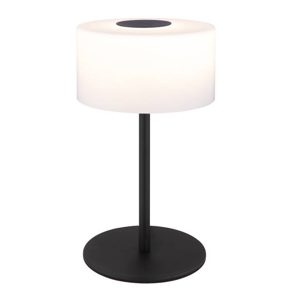 Lampe de table LED Trenton Verre opalin / Fer - 1 ampoule