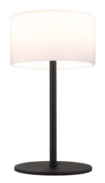 Lampe de table LED Trenton Verre opalin / Fer - 1 ampoule