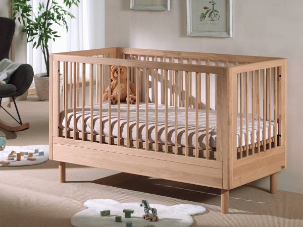 Babyzimmer Forrest 2-teilig - Regal Eiche massiv - Eiche