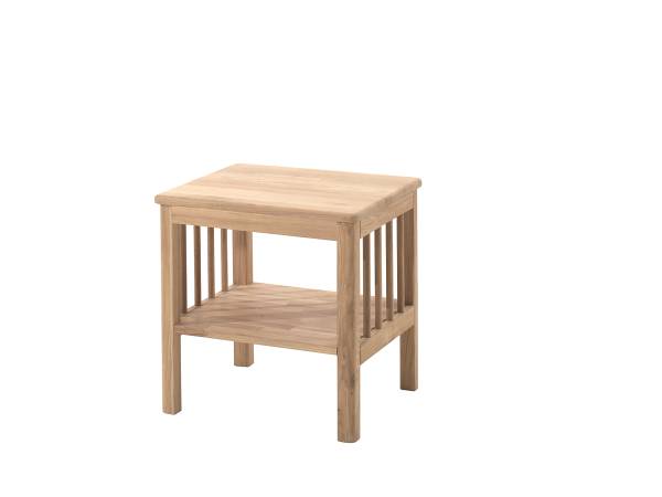 Einzelbett Forrest - Holzkopfteil 2-tlg Eiche massiv - Eiche