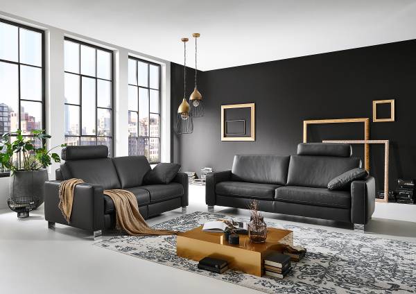 2,5 Sitzer Sofa SC Vital Funktion links - Kopfstütze verstellbar