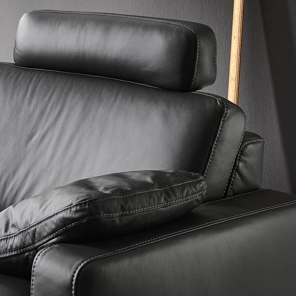 2,5 Sitzer Sofa SC Vital Funktion links - Kopfstütze verstellbar