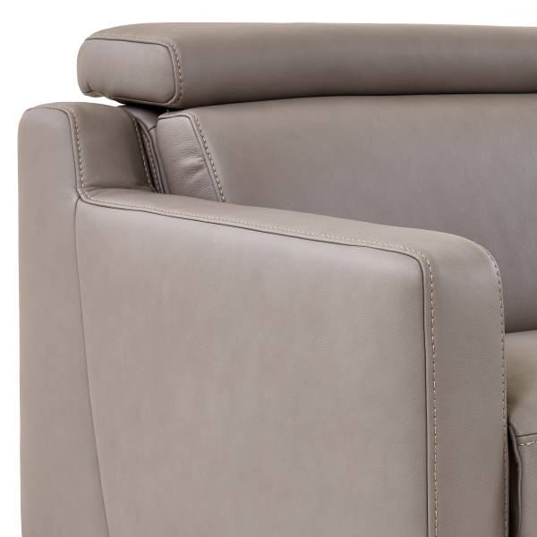 Ecksofa SC Plus mit opt. Relaxfunktion Longchair davorstehend rechts - Kopfstütze verstellbar - Relaxfunktion