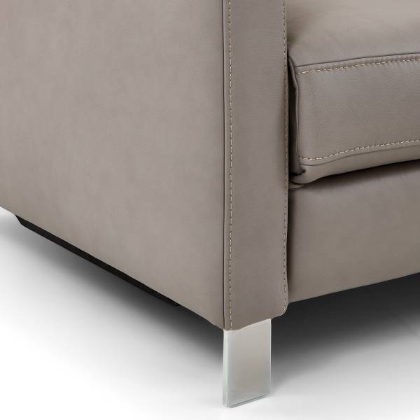 Ecksofa SC Plus mit opt. Relaxfunktion Longchair davorstehend rechts - Kopfstütze verstellbar - Relaxfunktion