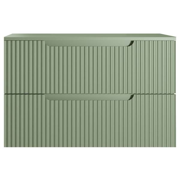 Mobile sottolavabo COLORIA 80 cm Verde oliva