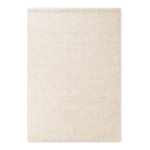 Tappeto di iuta e lana Majoli Iuta / lana - bianco naturale - 120 x 170 cm