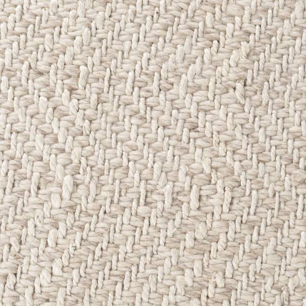 Tappeto di iuta e lana Majoli Iuta / lana - bianco naturale - 120 x 170 cm