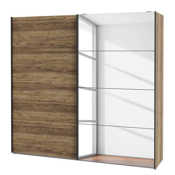 Schwebetürenschrank Vallegrande Schlammeiche Dekor