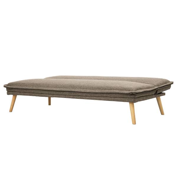 Schlafsofa TILKA Webstoff Mavie: Taupe