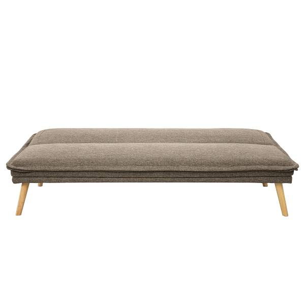 Schlafsofa TILKA Webstoff Mavie: Taupe