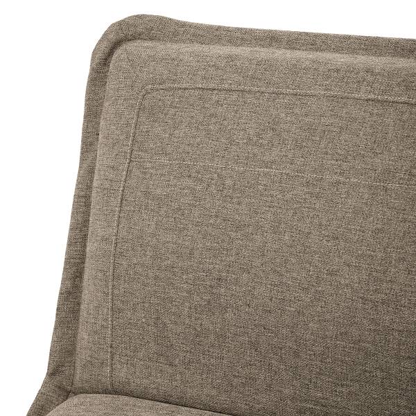 Schlafsofa TILKA Webstoff Mavie: Taupe