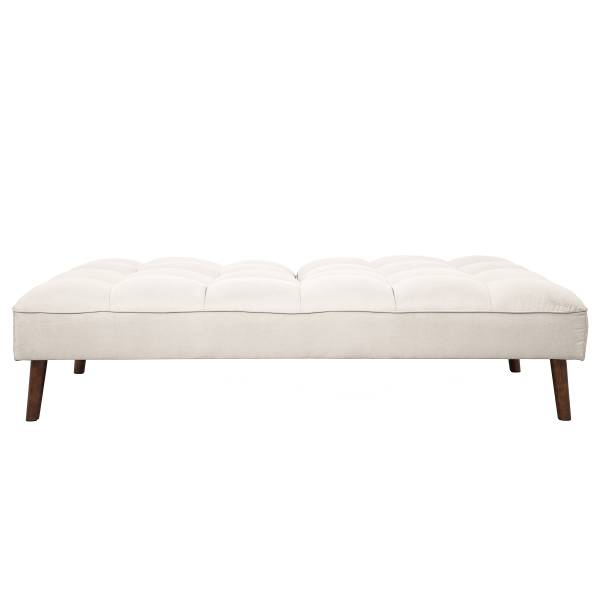 Schlafsofa ELVOA Webstoff Xana: Silber